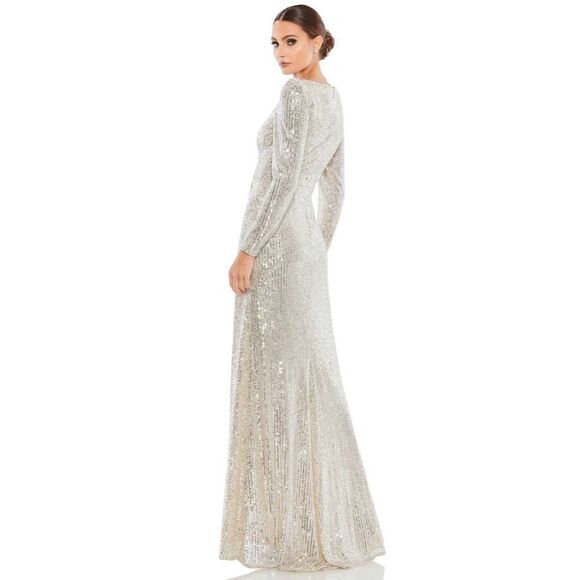 Mac Duggal Sequin Evening Gown size 4 - Picture 3 of 12